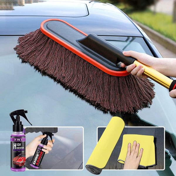 🔥HOT SALE🔥Car Duster with Extendable Telescoping Handle🚗