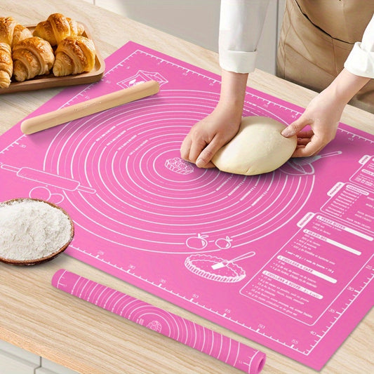 (Buy 1 Get 1 Free🔥🔥) Premium Non-Slip Silicone Roti Rolling Mat ✨