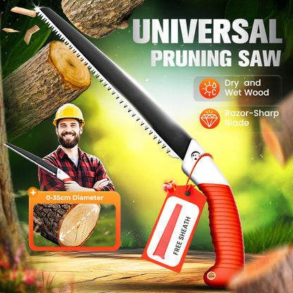 🍃👍Lightweight and sharp universal pruning saw with sheath