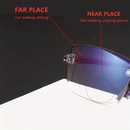 Buy One Get One Free Rimless Adaptive Power Reading Glasses @ Just 499/-