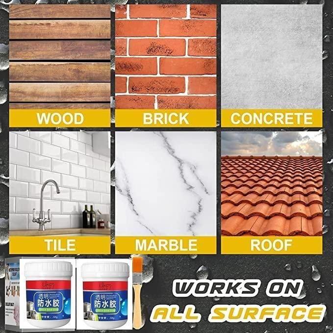 ( BUY 1 GET 1 FREE ) All Season Invisible Waterproof Glue