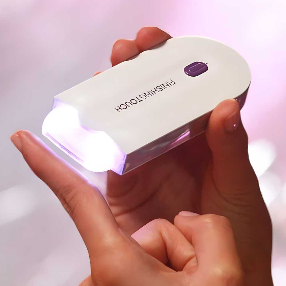 Finishing Touch Painless Hair Remover | Facial & Body Trimmer for Men & Women