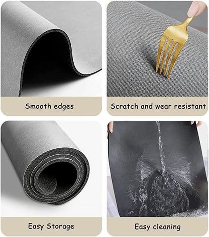 Dryo™ - Super Absorbent Kitchen Mat | LARGE 60 X 40 cm Size