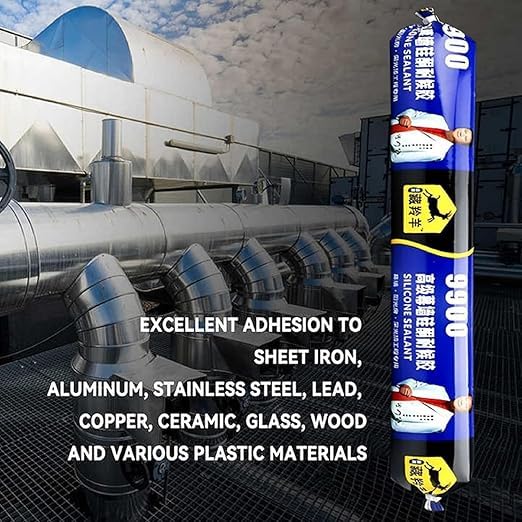 Waterproof Silicone Sealant for Roof & Leak Repair - 750 Grm