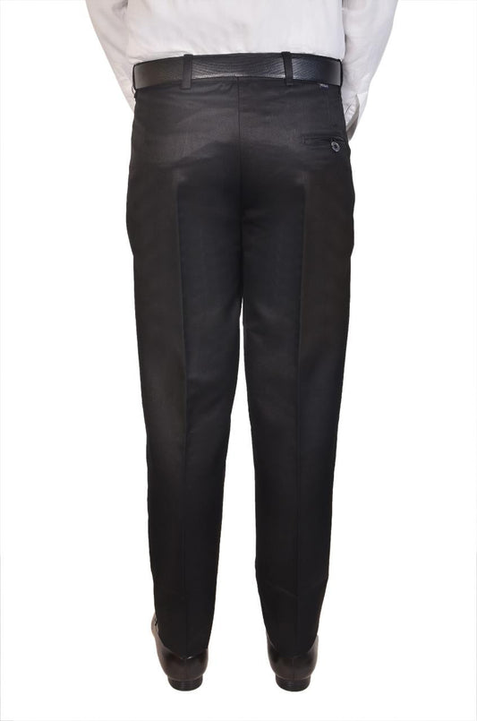 Cotton Solid Regular Fit Formal Trousers