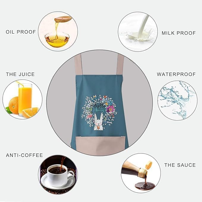 Waterproof Apron - Adjustable strips