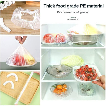 Plastic Bags - Reusable Elastic Food Storage Plastic Covers ?????