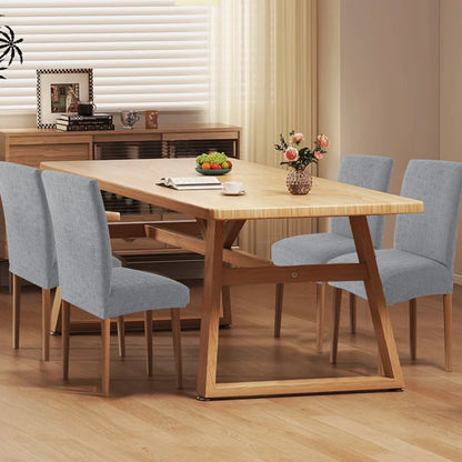 4 Pieces Universal Stretch Chair Covers with Backrest