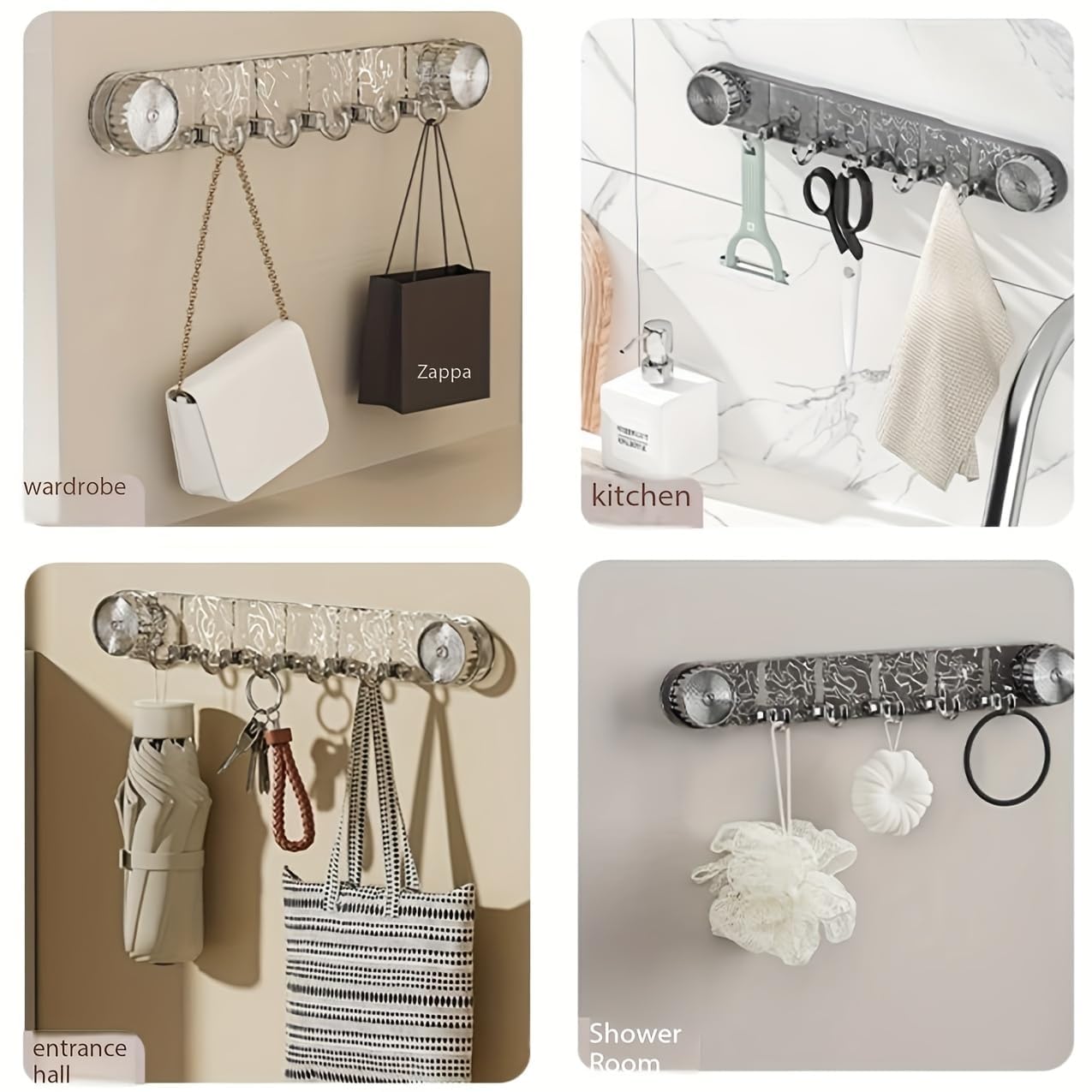 Powerful Vacuum Mount Hook