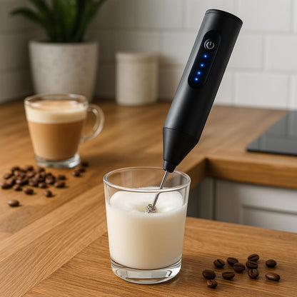 Electric Coffee Frother Blender Mixer