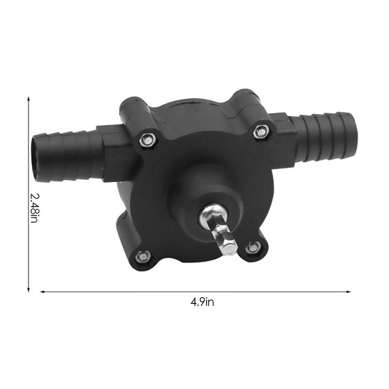 Portable Hand Drill Powered Water Pump Vehicle Oil Pump Kit
