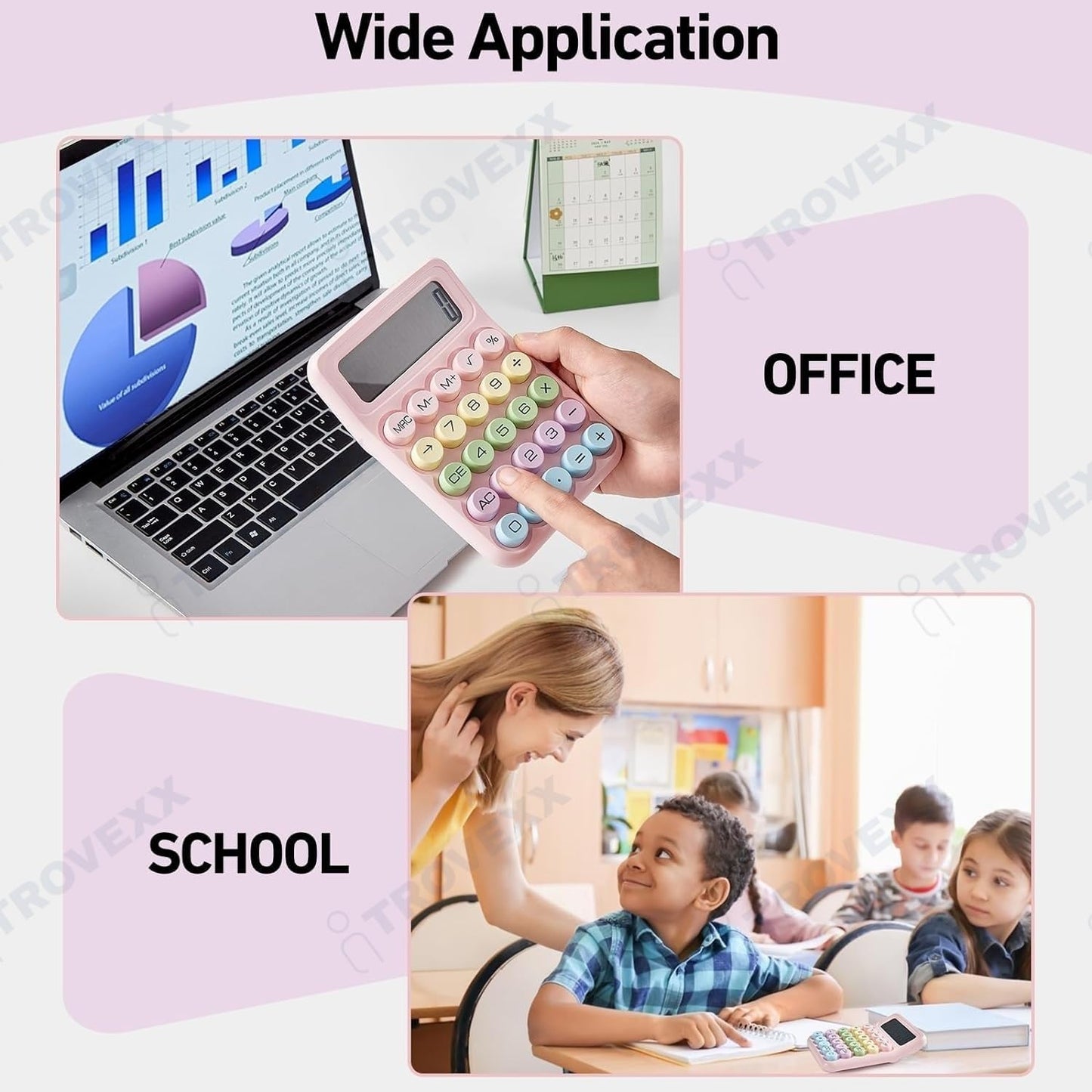 Colorful Office Calculator