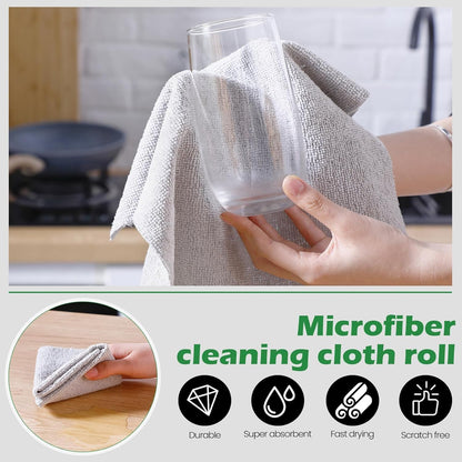 Microfiber Cleaning Cloth Roll