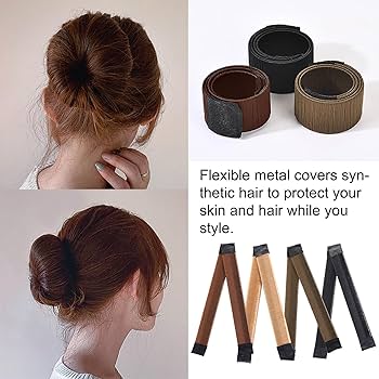 (Pack Of 2) Beautiful French Braid Hair Ladies Bun Making Tool For Women