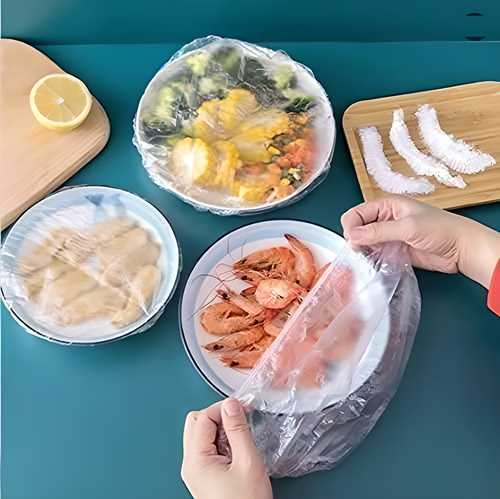 Plastic Bags - Reusable Elastic Food Storage Plastic Covers ?????