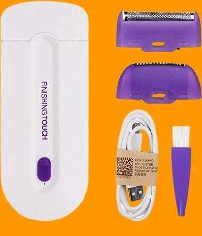 Finishing Touch Painless Hair Remover | Facial & Body Trimmer for Men & Women