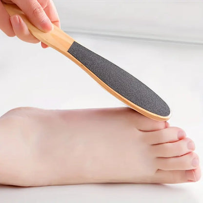 (Pack of 2) Foot File Scraper Premium Wooden Dead Skin Callus Remover
