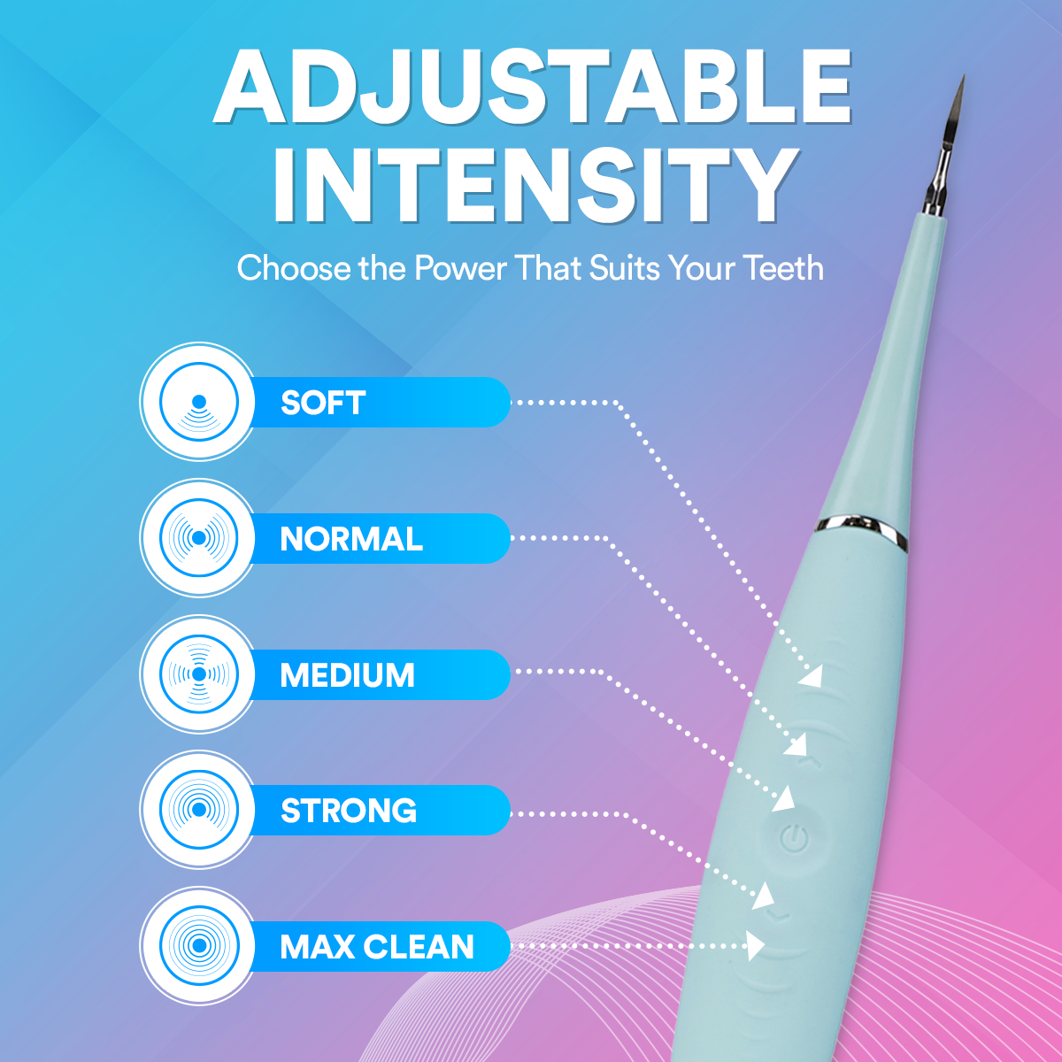 Smile Therapy - Ultrasonic Tooth Cleaner *BEST SELLER* DP8