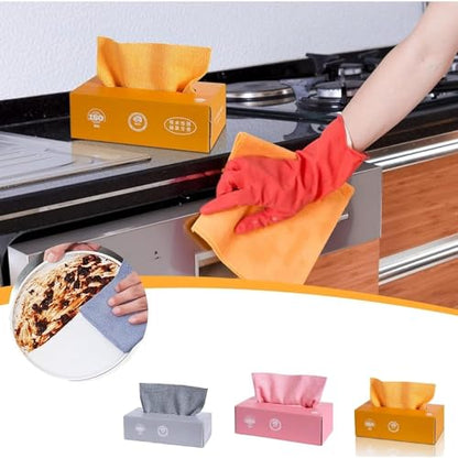 40 PCS (Buy 1 Get 1 Free) Ultra Soft Microfiber Cleaning Cloth + 1 Free Gift (Multipurpose Microfiber Towels)