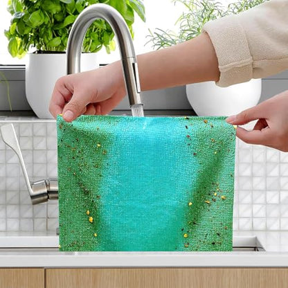 40 PCS (Buy 1 Get 1 Free) Ultra Soft Microfiber Cleaning Cloth + 1 Free Gift (Multipurpose Microfiber Towels)