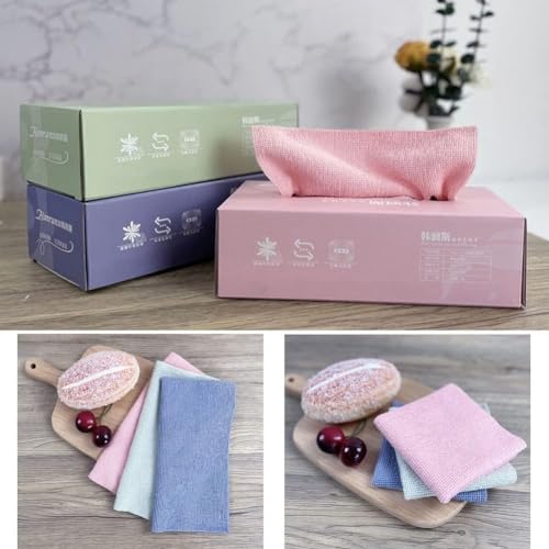 40 PCS (Buy 1 Get 1 Free) Ultra Soft Microfiber Cleaning Cloth + 1 Free Gift (Multipurpose Microfiber Towels)