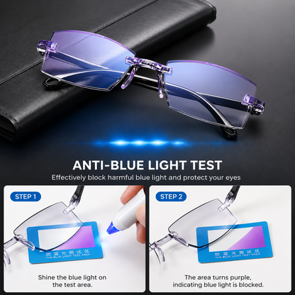 Rimless Adaptive Reading Glasses – Buy 1 Get 3 Free | Clear Vision & Lightweight