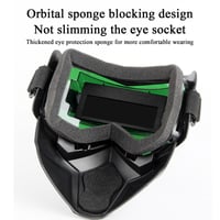Auto Darkening Welding Helmet, True Color Lens with 0.1ms Fast Response, UV/IR Protection for TIG MIG ARC Welding & Grinding