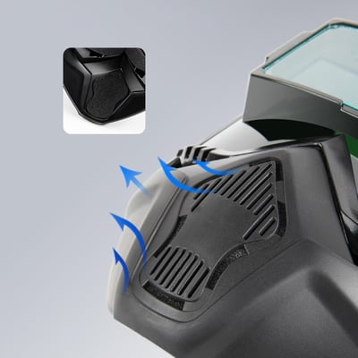 Auto Darkening Welding Helmet, True Color Lens with 0.1ms Fast Response, UV/IR Protection for TIG MIG ARC Welding & Grinding
