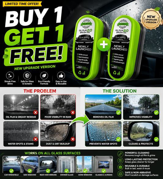 Car Windshield Cleaning Brush (BUY 1 GET 1 FREE)