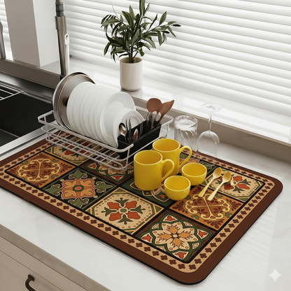 Dryo™ - Super Absorbent Kitchen Mat | LARGE 60 X 40 cm Size
