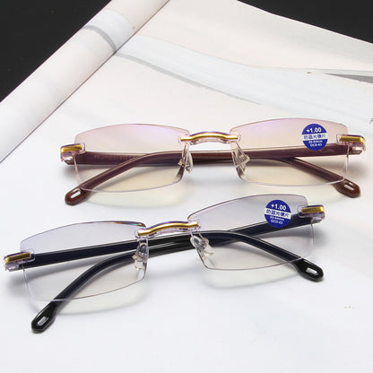 Buy One Get One Free Rimless Adaptive Power Reading Glasses @ Just 499/-