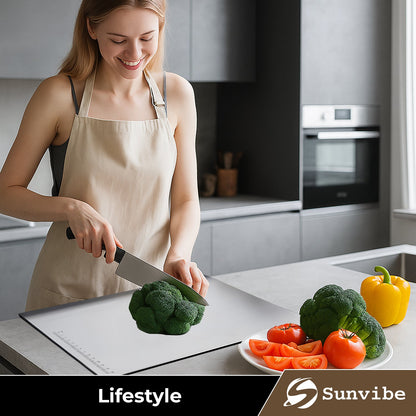 Stainless Steel Chopping Board for Kitchen