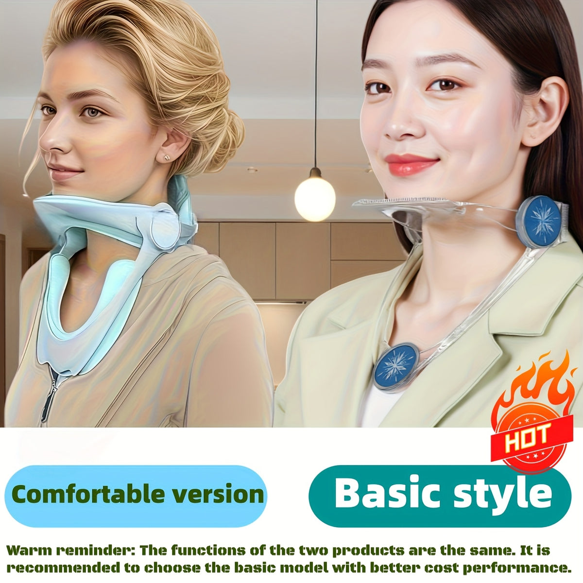 Adjustable Neck Support Braces Upgraded Ergonomic Support | Maintain Good Writing Posture | Suitable for Wearing During Office Work and Study
