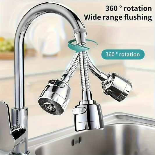 360° Rotatable Splash-Proof Faucet Extension