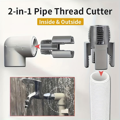 Internal & External Pipe Threading Tool Pipe Threading Die Head for Electric Drill
