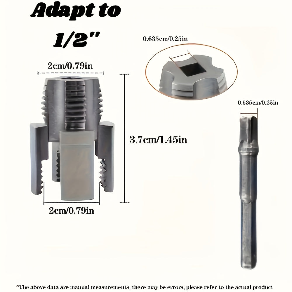 Internal & External Pipe Threading Tool Pipe Threading Die Head for Electric Drill