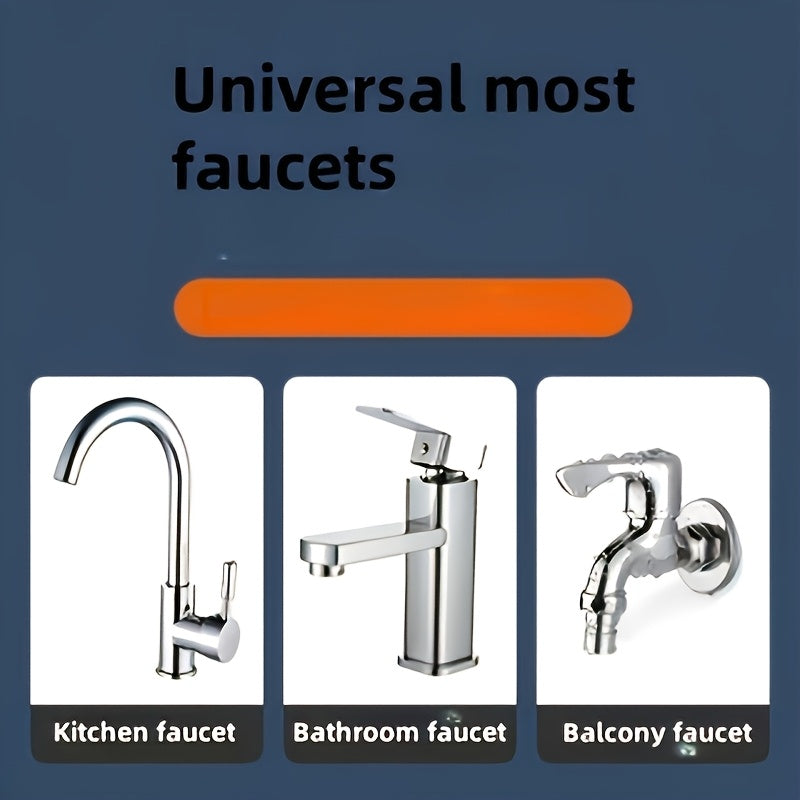 360° Rotatable Splash-Proof Faucet Extension