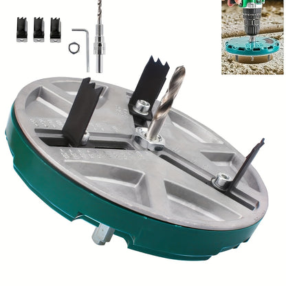 Adjustable Hole Saw 45-130mm for Woodworking, Hole Cutter for Electric Drill