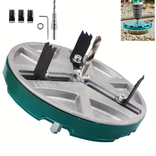 Adjustable Hole Saw 45-130mm for Woodworking, Hole Cutter for Electric Drill