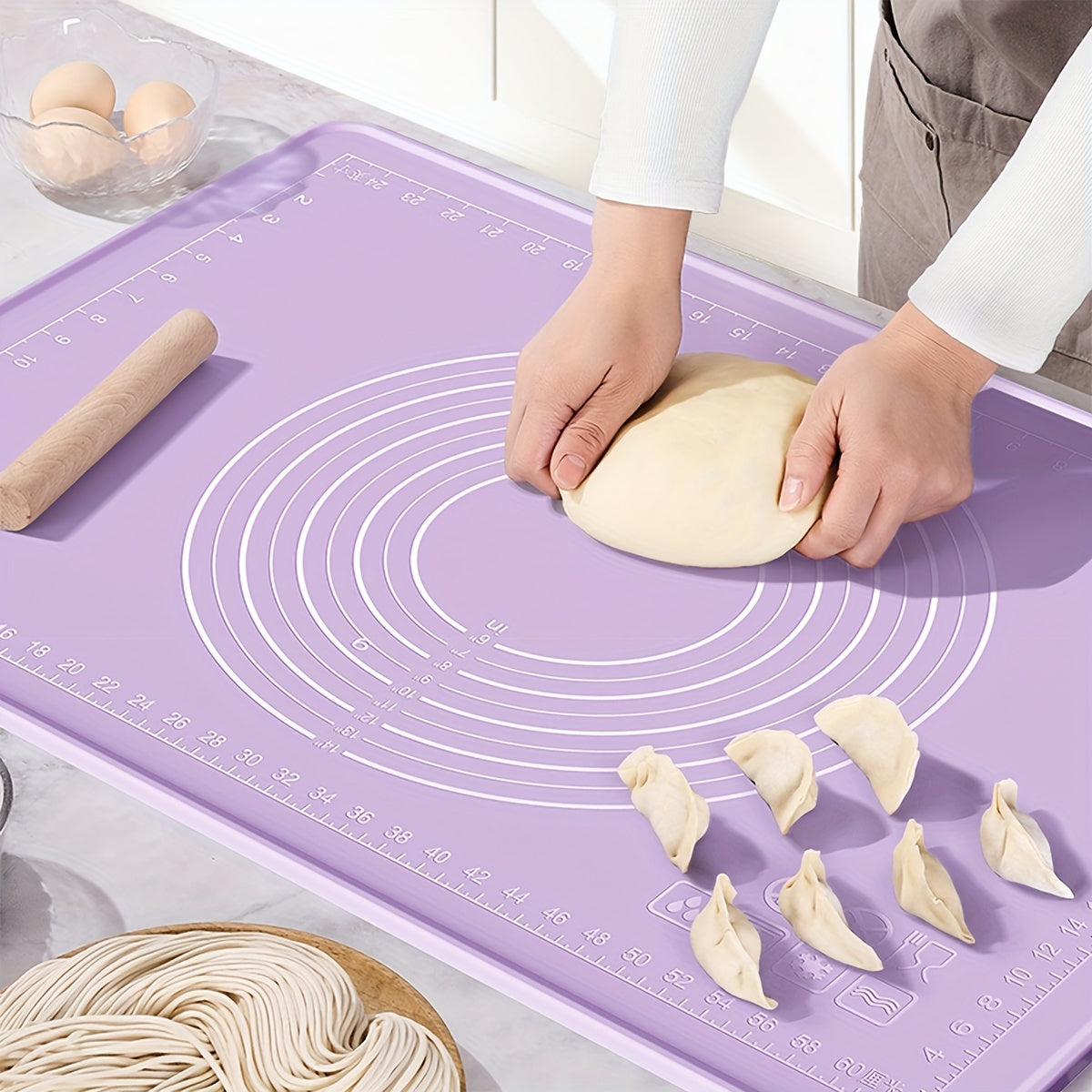 (Buy 1 Get 1 Free🔥🔥) Premium Non-Slip Silicone Roti Rolling Mat ✨