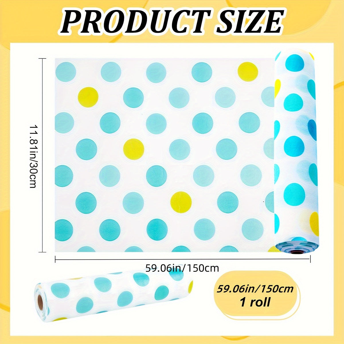 Multicolor Antibacterial Shelf & Drawer Liner Roll - Waterproof, Non-Slip Foam Mat for Cabinets and Wardrobes (30 x 300 cm)