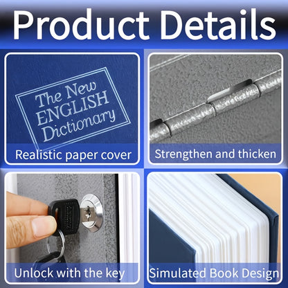 🔐📚 The Ultimate Secret Book Locker 📖🔐 + 🎁 FREE Superhero Keychain (Worth ₹300!), Disguised Valuable Asset ⭐⭐⭐⭐