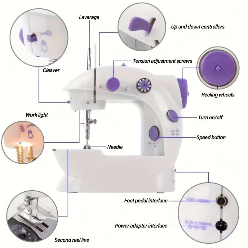 Portable Sewing Machine with Table