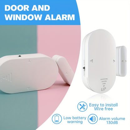 Smart Door Window Open Sensor Alarm & 130dB loud Siren