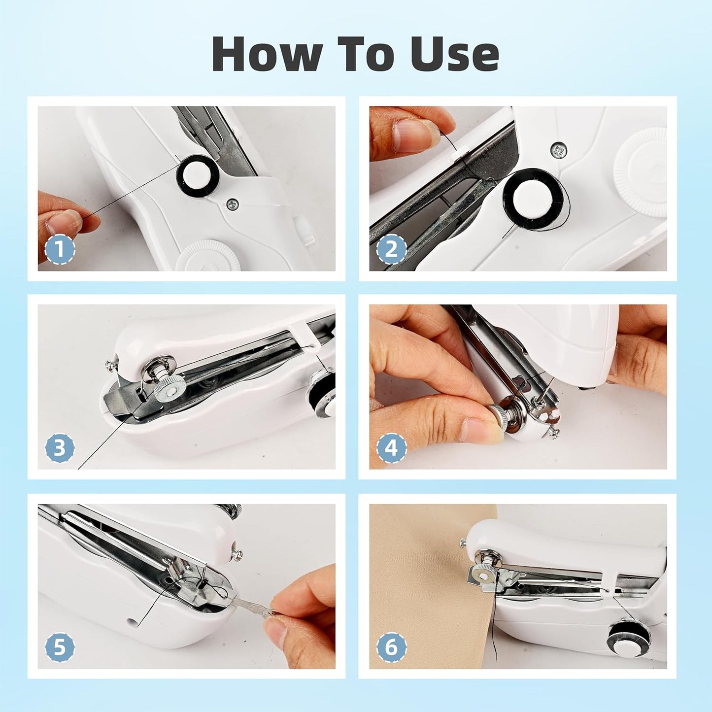 2026 - 🧵✨ Portable Handheld Sewing Machine – Stitch Anytime, Anywhere! ✨🧵