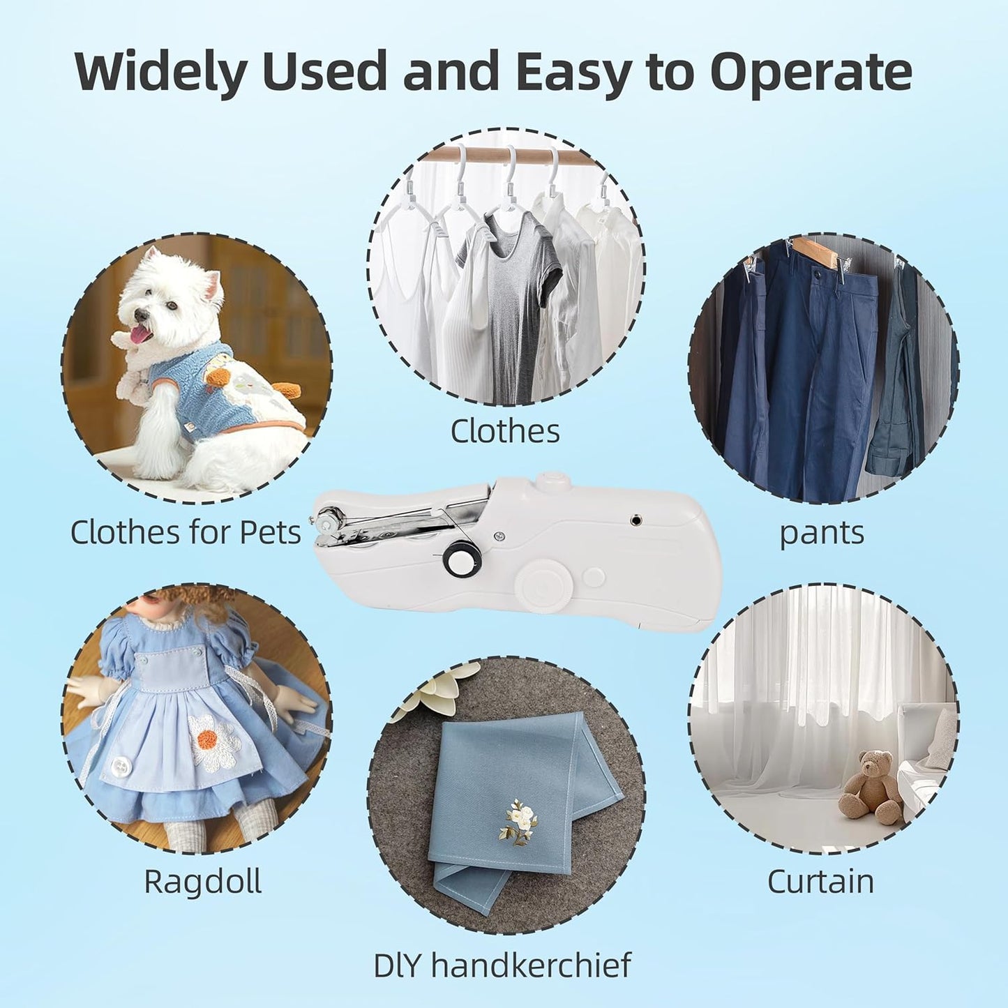 2026 - 🧵✨ Portable Handheld Sewing Machine – Stitch Anytime, Anywhere! ✨🧵