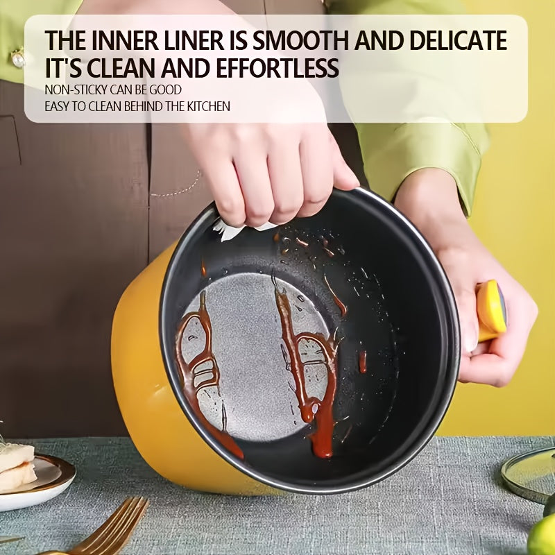 Multi-function Electric Hot Pot, Combines Steaming, Boiling, Frying, and Blanching, Anti-Dry Burn Non-Stick Inner Pot ⭐⭐⭐⭐⭐