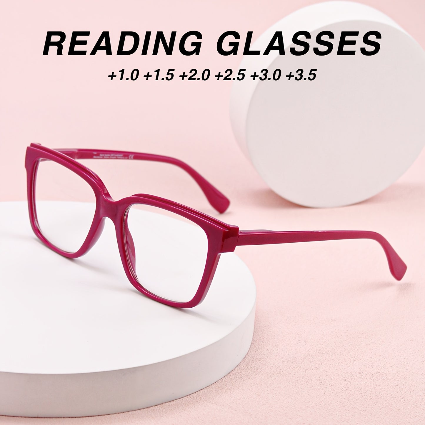 BUY 1 GET 1 FREE🌸 ColorGlow™ Women's Fashion Reading Glasses +1.50 to +3.5 👓