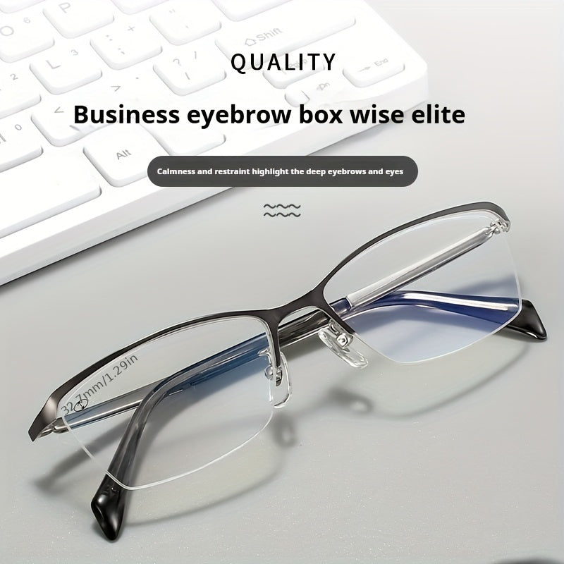 (Buy 1 Get 1 Free) MaxVision - Fashionable Business Glasses +0.5 to +2.5