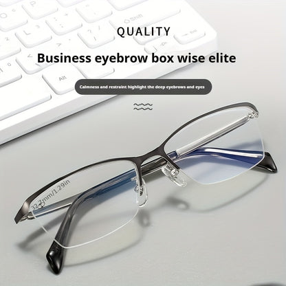 (Buy 1 Get 1 Free) MaxVision - Fashionable Business Glasses +0.5 to +2.5